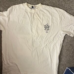 White Graphic Pocket T-Shirt